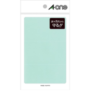 エーワン（A-one）　透明保護ラベル　4.5×9cm