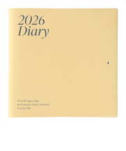 【2025年12月始まり】　マークス（MARK'S）　チェリッシュ　ファンログ（funlog）　スクエア148　ウィークリーブロックブロック　26WDR-SB0