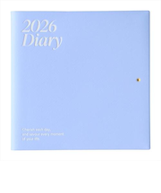 【2025年12月始まり】　マークス（MARK'S）　チェリッシュ　ファンログ（funlog）　スクエア148　ウィークリーブロックブロック　26WDR-SB0