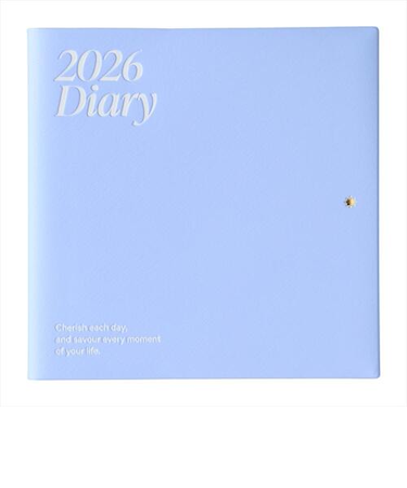 【2025年12月始まり】　マークス（MARK'S）　チェリッシュ　ファンログ（funlog）　スクエア148　ウィークリーブロックブロック　26WDR-SB0