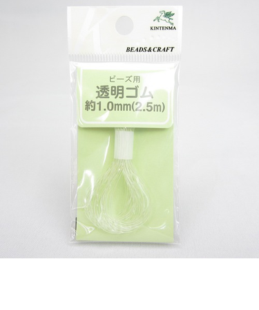金天馬　透明ゴム　1mm　KW20123
