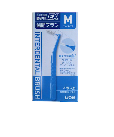 ライオン　新DENT.EX　歯間ブラシ　M　ブルー