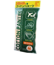 コットンショーツ　5枚入　0703392　M