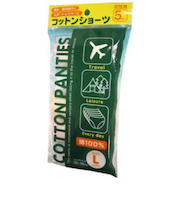 コットンショーツ 5枚入 0703393 L