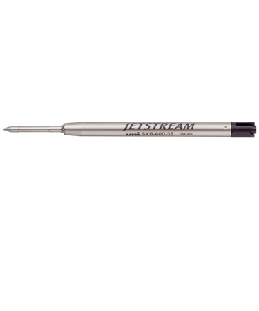 三菱鉛筆　ジェットストリーム替芯　0.38mm　SXR-600-38　黒