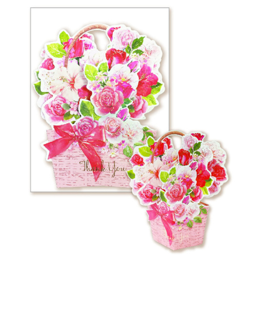 クローズピン　ポップアップお礼カード　GC16122