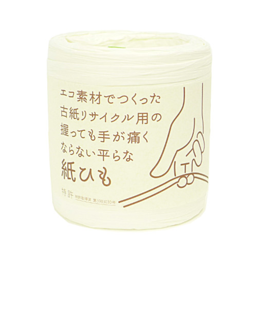 秋山工業　平ひも　ひらりS　白色