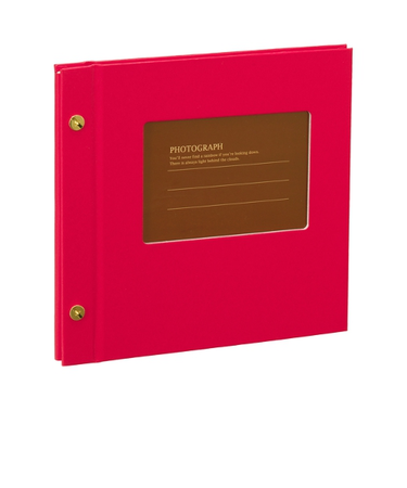 セキセイ　ライトフリーアルバム　XP－5308　レッド