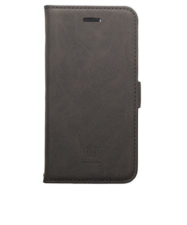 【iPhone8／7／6s／6】スタイルナチュラル　手帳型ケース　iP7－VS03　ブラック