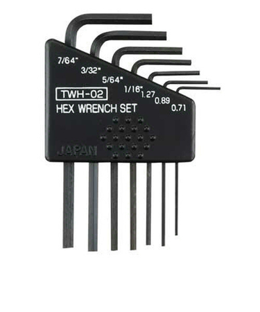 エンジニア　六角レンチセット　TWH－02　インチ