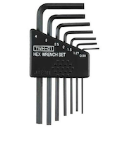 エンジニア　六角レンチセット　TWH－01　ミリ