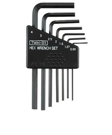エンジニア　六角レンチセット　TWH－01　ミリ
