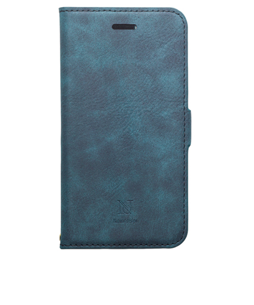 【iPhone8／7／6s／6】スタイルナチュラル　手帳型ケース　iP7－VS07　ブルー