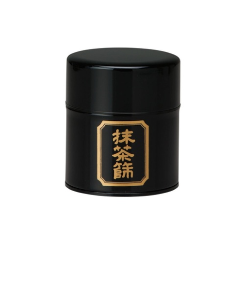 日東産業　抹茶ふるい缶セット　441BB2　黒