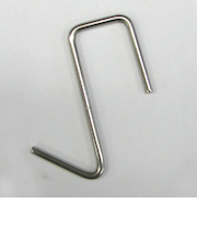 八幡ねじ　ステンレスSフック　3×60mm