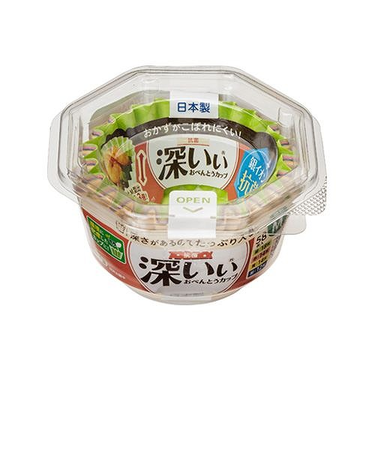 東洋アルミ　抗菌深いぃおべんとうカップ　深型　S　4色66枚