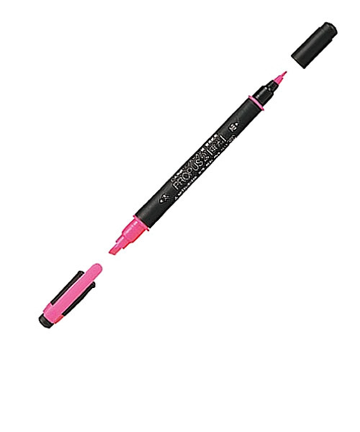 三菱鉛筆　蛍光ペン　プロパス2　PUS-101TN　桃