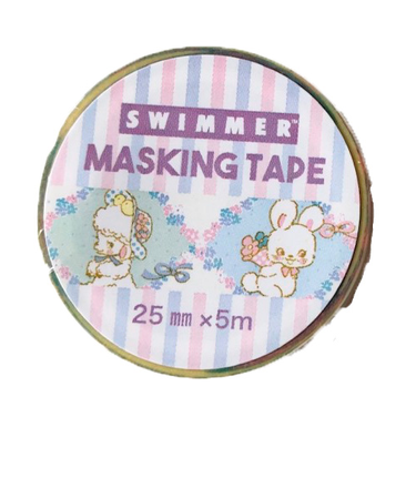 S＆C　スイマー（SWIMMER）　マスキングテープ　MMR101　ひめごと