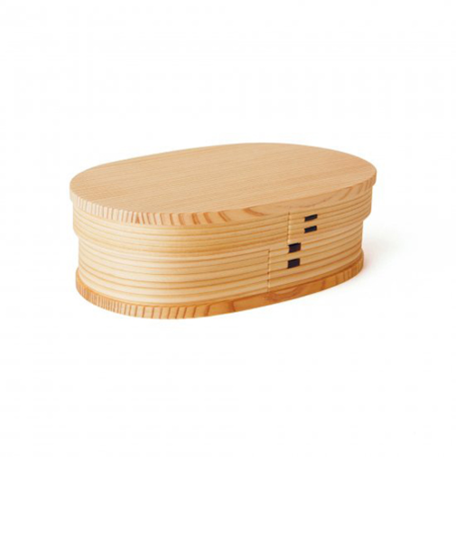 大館工芸社　曲げわっぱ　小判弁当　小　No.2450