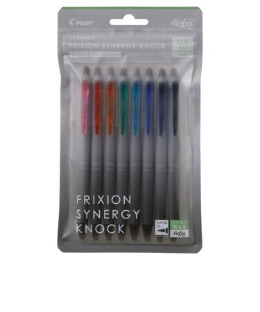 パイロット（PILOT）　フリクションシナジーノック　0.5mm　LFSK-15-8C　8色セット