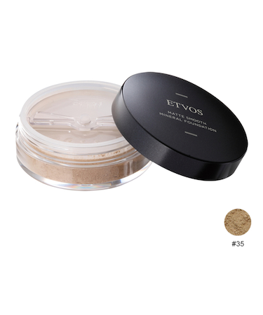 エトヴォス（ETVOS)　マットスムースミネラルファンデーション　＃35