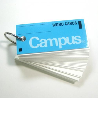 コクヨ（KOKUYO）　単語カード　タン－101B　ブルー