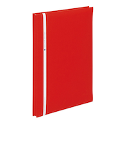 ハーパーハウス　A4フリーアルバム　レッド　XP-2501