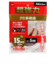 Nitto　超強力両面テープ多用途　15mm×5m　T4542