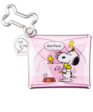 ホールマーク（Hallmark）　　Life　with　Snoopy　and　Friends　マルチケース　ピンク