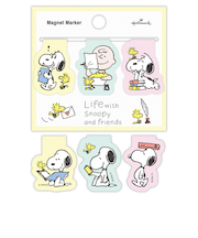 ホールマーク（Hallmark）　　Life　with　Snoopy　and　Friends　マグネットマーカー　イエロー