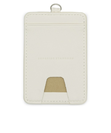 ラダイト（Luddite）　Superior　Standard　パスケース　LDKS-TP-15　ホワイト