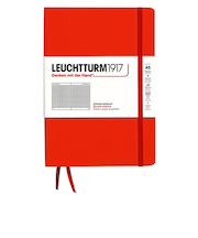 ロイヒトトゥルム1917（LEUCHTTURM1917）　ミディアム　A5　方眼　367253　フォックスレッド
