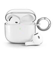 【AirPods（第4世代）】　ピージーエー（PGA）　ソフトケース　クリア