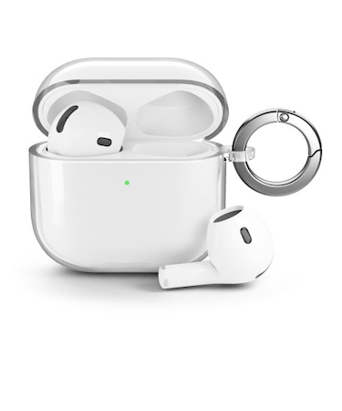 【AirPods（第4世代）】　ピージーエー（PGA）　ソフトケース　クリア