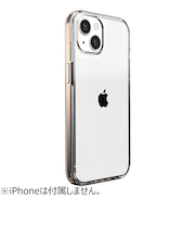 【iPhone15】　モトモ（motomo）　INO　ACHROME　SHIELD　CASE　クロームゴールド