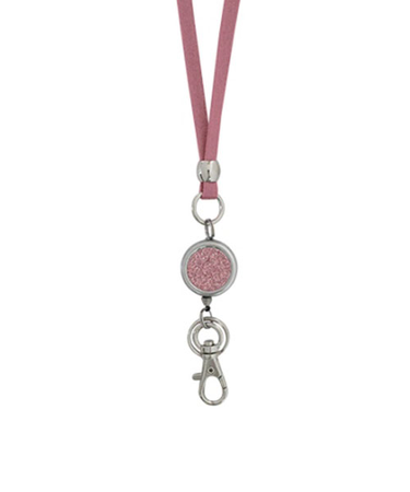 エイワイジュディ（A.Y.Judie）　ネックストラップ　リール付　グリッターサテン　S2‐023‐30　ライトピンク