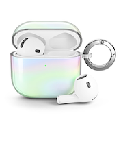 【AirPods（第4世代）】　ピージーエー（PGA）　ソフトケース　オーロラ