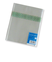 ベルベ　クリアバッグ　テープ付　F　14.5×14cm　10枚入