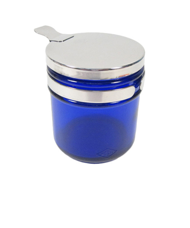 綿球容器　250ml　瑠璃