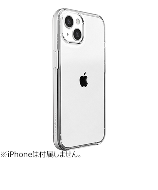 【iPhone15】　モトモ（motomo）　INO　ACHROME　SHIELD　CASE　マットホワイト