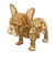 エーゾーン（Azone）　Wooden　Art　ki-gu-mi　フレンチブルドッグ
