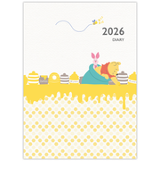 【2025年12月始まり】 ホールマーク(Hallmark) ディズニー ファミリーダイアリー A5 マンスリーブロック FM845858 くまのプーさん 月曜