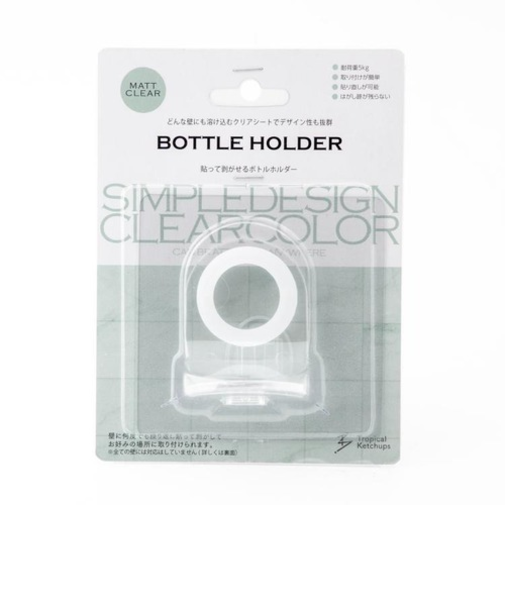 【お買い得】　トロピカルケチャップス（Tropical　ketchups)　どこでも貼れるBOTTLE　HOLDER（ボトルホルダー）　TKS-03　マットクリ