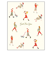 グリーティングライフ　フォーユーリトルピープルカード　YD-10　ガール