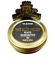YAZAWA　ワックス　シューポリッシュ　黒　50mL