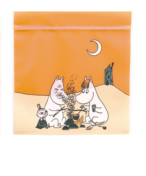 インディゴ　MP677　ジッパーバッグ　S　ボンファイヤー　マスタード　5枚入