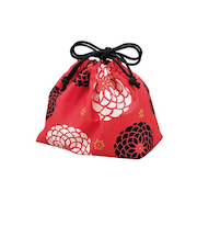 ハコヤ(HAKOYA) 巾着袋 百華 赤