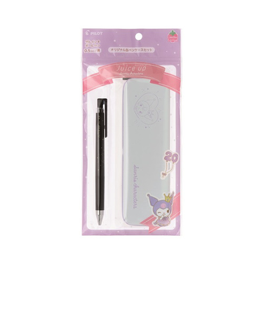【お買い得】　パイロット（PILOT）　ジュースアップ　サンリオコラボデザイン　0.5mm　缶ペンケースセット　LJPS5S25CS-KU　クロミ【数量限定】
