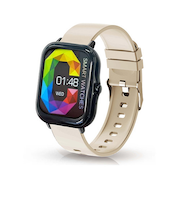 オムミックス（ommix）　スマートウォッチ　温度環境アラート付　WW23007　ベージュ