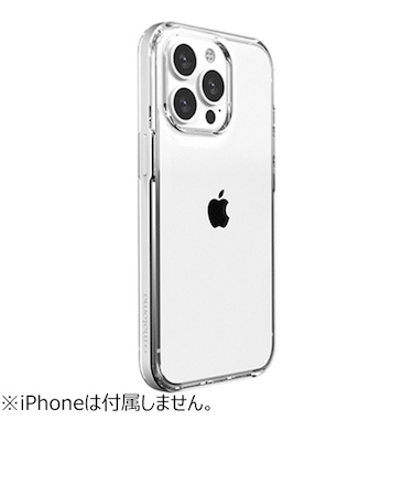 【iPhone15Pro】　モトモ（motomo）　INO　ACHROME　SHIELD　ホワイト